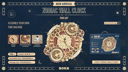 Zodiac Wall Clock