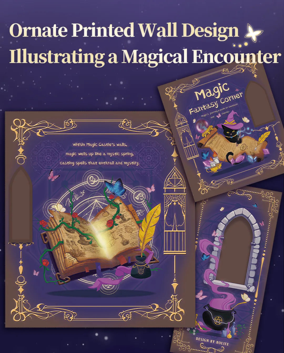 Magic Fantasy Corner Book Nook
