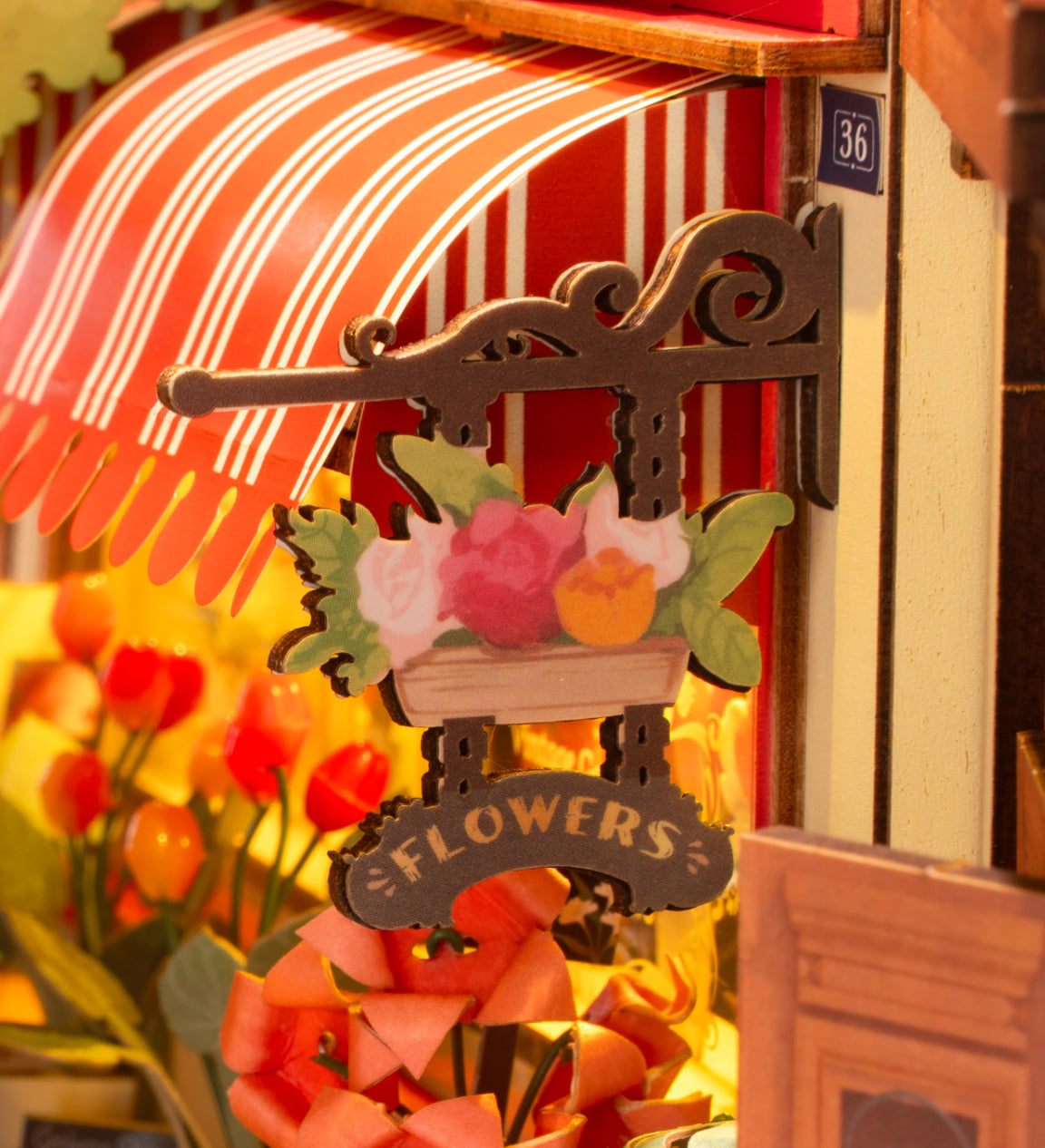 Floral Corner Book Nook
