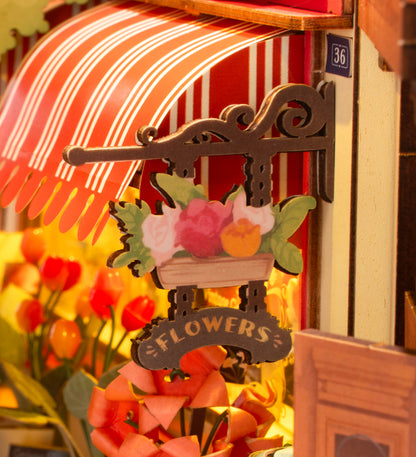Floral Corner Book Nook