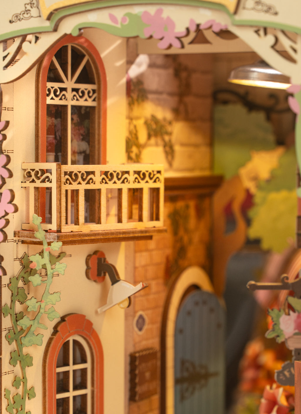 Floral Corner Book Nook