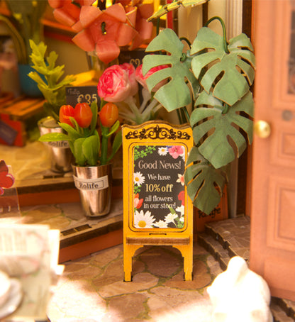 Floral Corner Book Nook