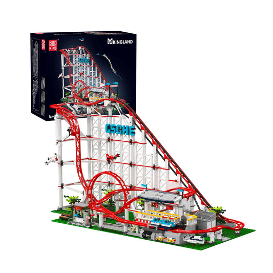 Motorized Roller Coaster Model