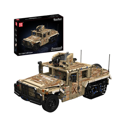 Remote-Controlled Desert Tracked Humvee