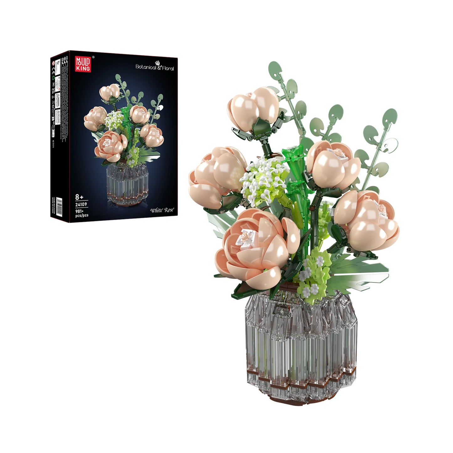 White Rose Flower Bouquet