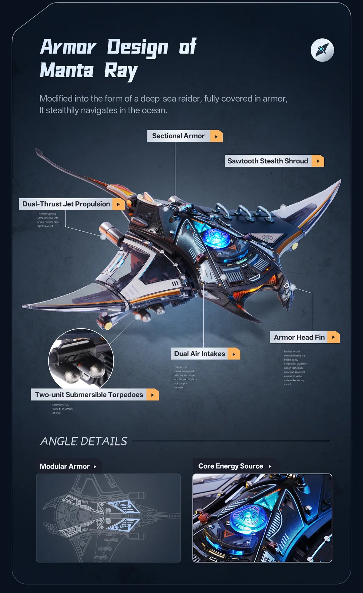 Manta Ray (Mechanical)